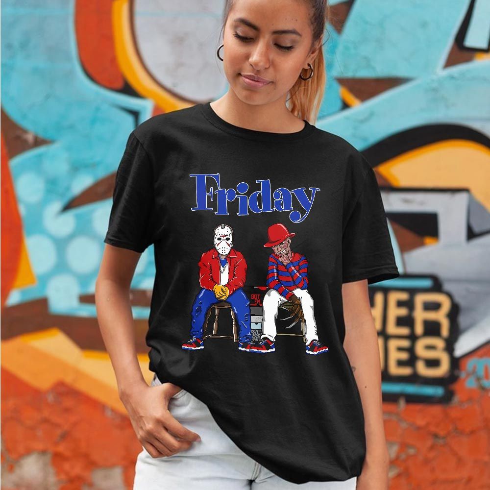 Friday Horror Sneaker Shirt Match Low TSU Tiger, Dunk Low TSU Tiger MKO T-Shirt Friday Horror Sneaker Shirt Match Low TSU Tiger, Dunk Low TSU Tiger MKO T-Shirt