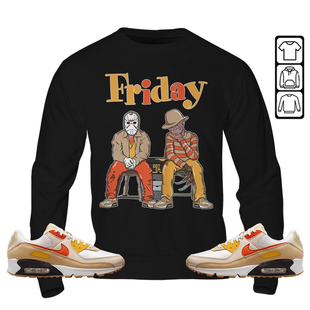 Friday Horror Sneaker Shirt Match Max 90 Barometer, Air Max 90 Air Pressure MKO T-Shirt Friday Horror Sneaker Shirt Match Max 90 Barometer, Air Max 90 Air Pressure MKO T-Shirt