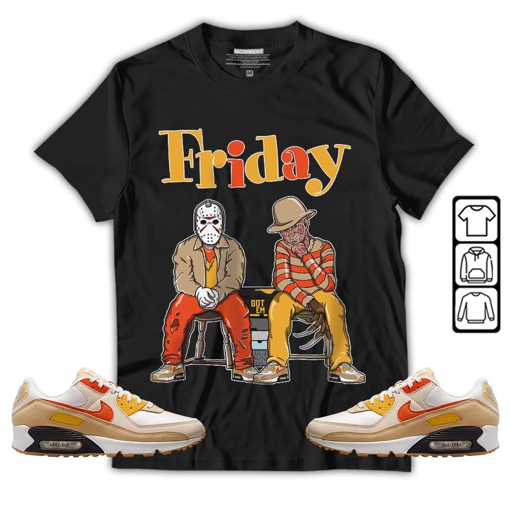 Friday Horror Sneaker Shirt Match Max 90 Barometer, Air Max 90 Air Pressure MKO T-Shirt Friday Horror Sneaker Shirt Match Max 90 Barometer, Air Max 90 Air Pressure MKO T-Shirt