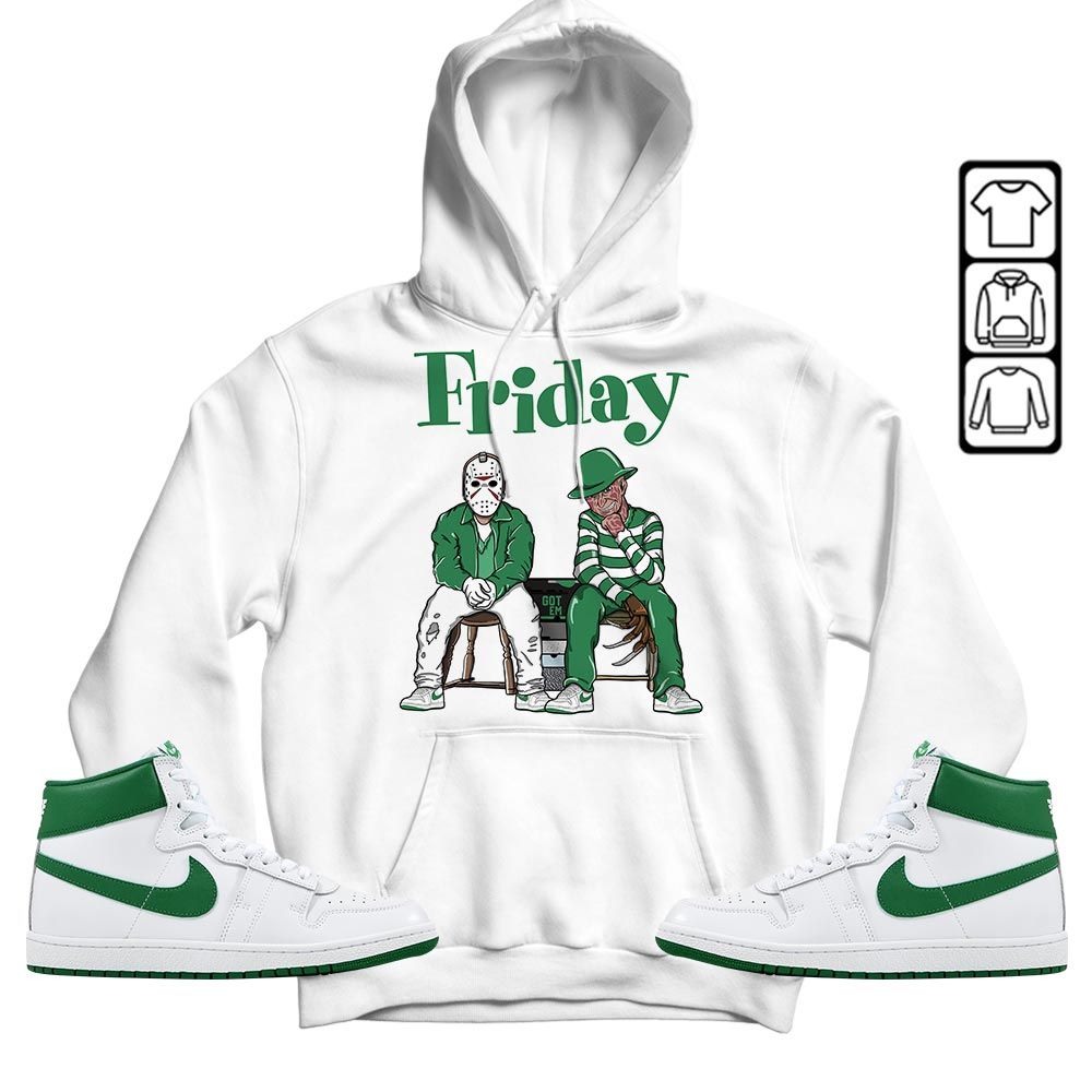 Friday Horror Sneaker Shirt Match SP Pine Green, Air Ship SP Pine Green MKO T-Shirt Friday Horror Sneaker Shirt Match SP Pine Green, Air Ship SP Pine Green MKO T-Shirt