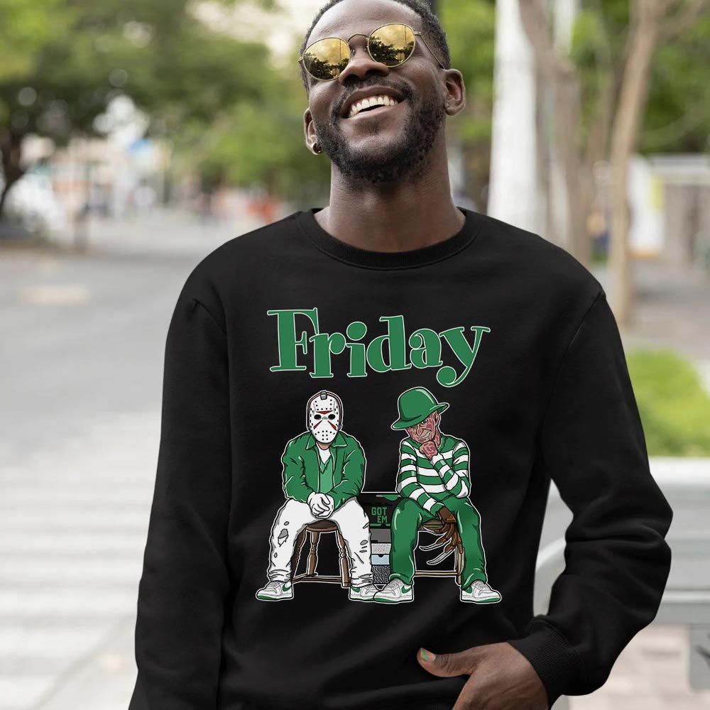 Friday Horror Sneaker Shirt Match SP Pine Green, Air Ship SP Pine Green MKO T-Shirt Friday Horror Sneaker Shirt Match SP Pine Green, Air Ship SP Pine Green MKO T-Shirt