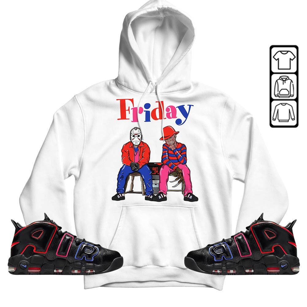 Friday Horror Sneaker Shirt Match Uptempo 96 Electric, Air More Uptempo Electric MKO T-Shirt