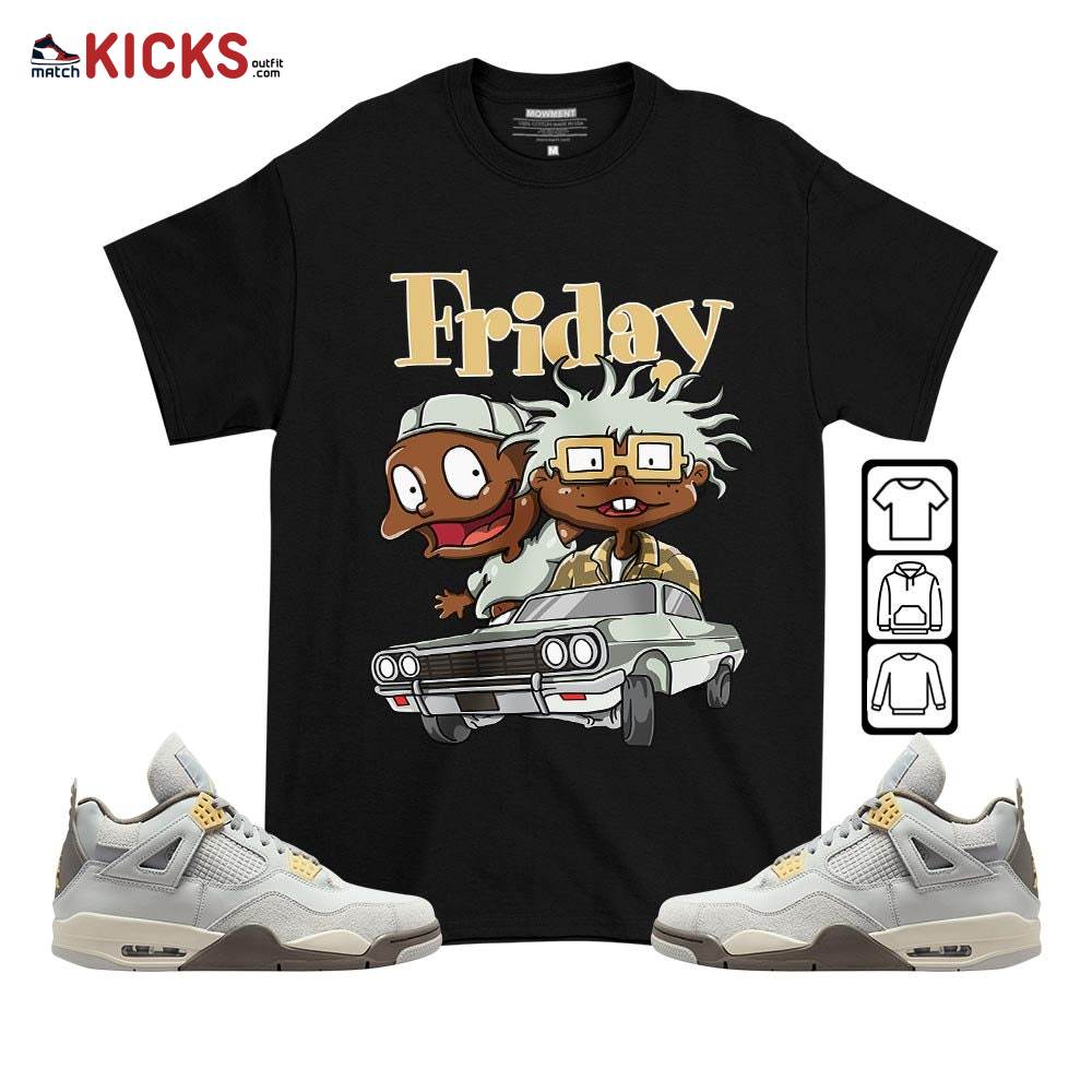 Friday Rugrats Sneaker Shirt Match Retro Craft 4s, Jordan 4 Craft Photon Dust MKO T-Shirt