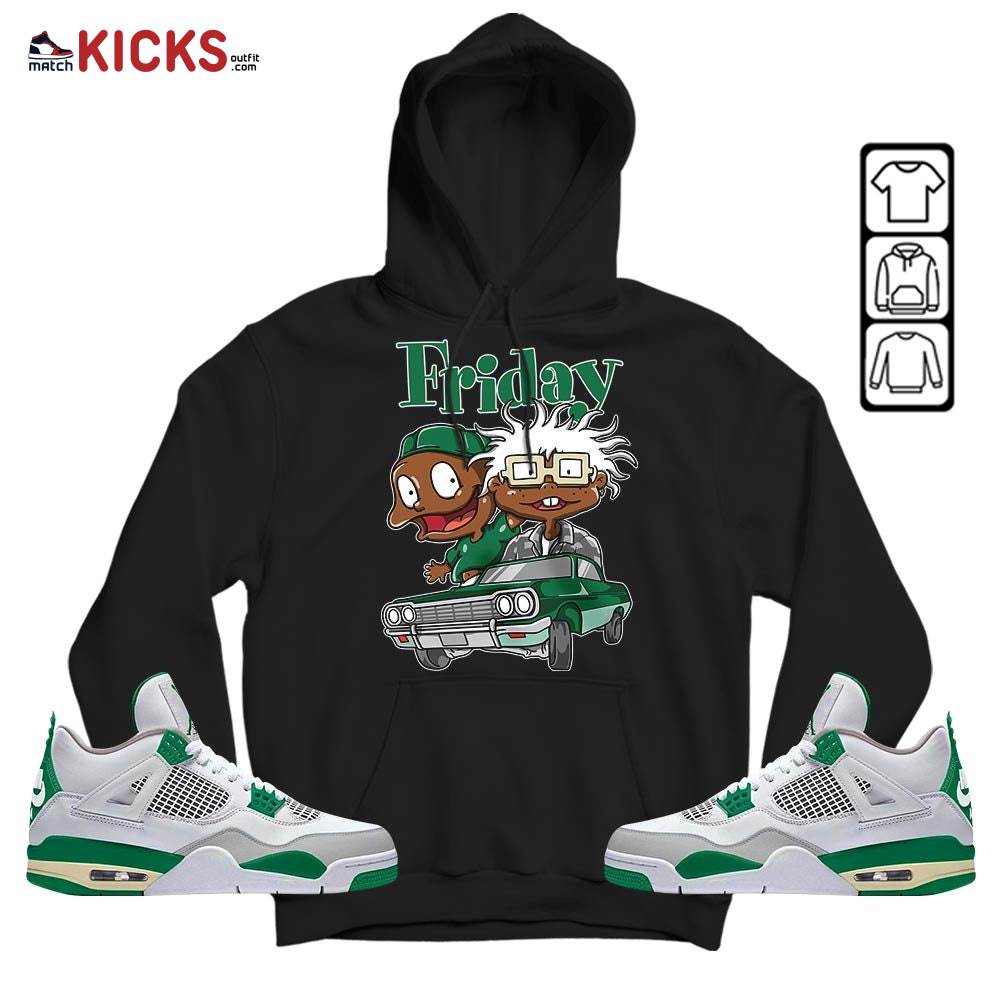 Friday Rugrats Sneaker Shirt Match Retro Pine Green 4s, Jordan 4 Pine Green MKO T-Shirt Friday Rugrats Sneaker Shirt Match Retro Pine Green 4s, Jordan 4 Pine Green MKO T-Shirt