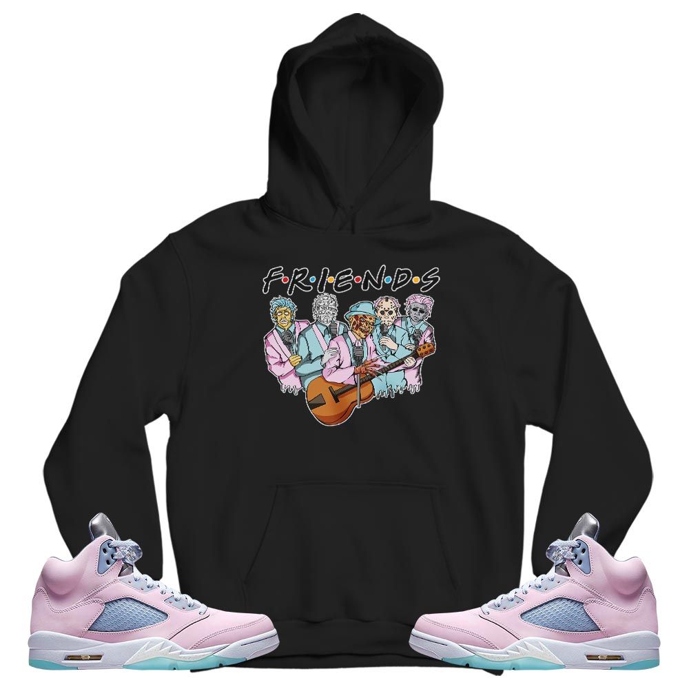 Friend Horror Drip Sneaker Shirt Match Easter 5s, Jordan 5 Retro Easter MKO T-Shirt