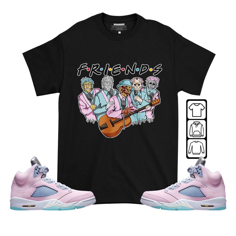 Friend Horror Drip Sneaker Shirt Match Easter 5s, Jordan 5 Retro Easter MKO T-Shirt Friend Horror Drip Sneaker Shirt Match Easter 5s, Jordan 5 Retro Easter MKO T-Shirt