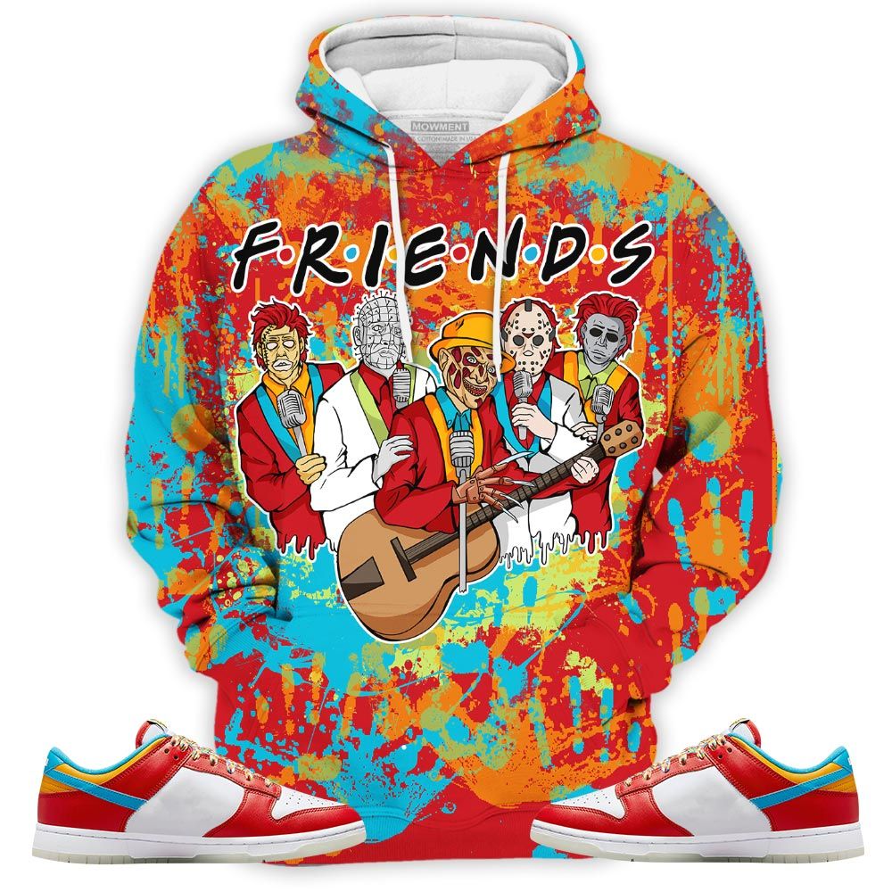 Friend Horror Drip Sneaker Shirt Match Fruity Pebbles Shoes, Dunk Low Fruity Pebbles Hoodie Sweatshirt Tee All Over Print MKO Shirt Friend Horror Drip Sneaker Shirt Match Fruity Pebbles Shoes, Dunk Low Fruity Pebbles Hoodie Sweatshirt Tee All Over Print MKO Shirt