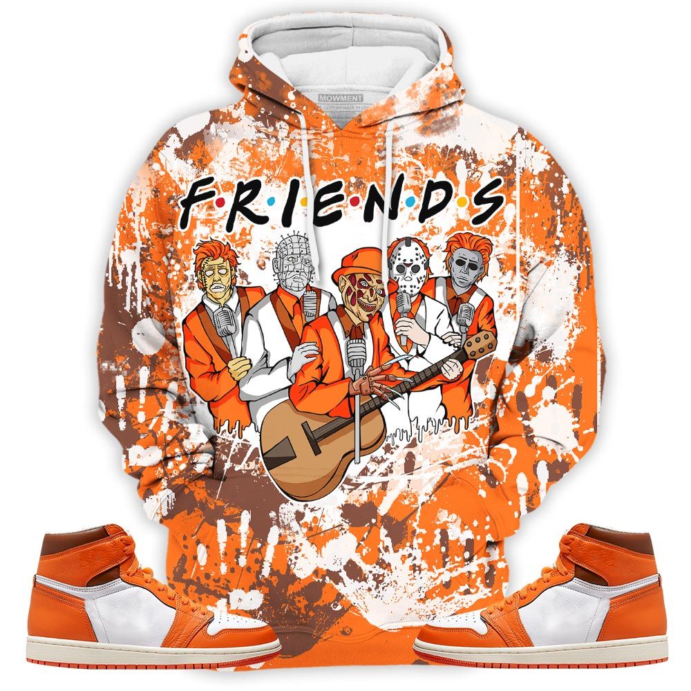 Friend Horror Drip Sneaker Shirt Match High Og Starfish 1S, Jordan 1 Retro High Og Starfish Hoodie Sweatshirt Tee All Over Print MKO Shirt Friend Horror Drip Sneaker Shirt Match High Og Starfish 1S, Jordan 1 Retro High Og Starfish Hoodie Sweatshirt Tee All Over Print MKO Shirt