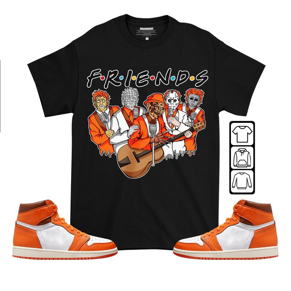 Friend Horror Drip Sneaker Shirt Match High OG Starfish 1s, Jordan 1 Retro High OG Starfish MKO T-Shirt Friend Horror Drip Sneaker Shirt Match High OG Starfish 1s, Jordan 1 Retro High OG Starfish MKO T-Shirt