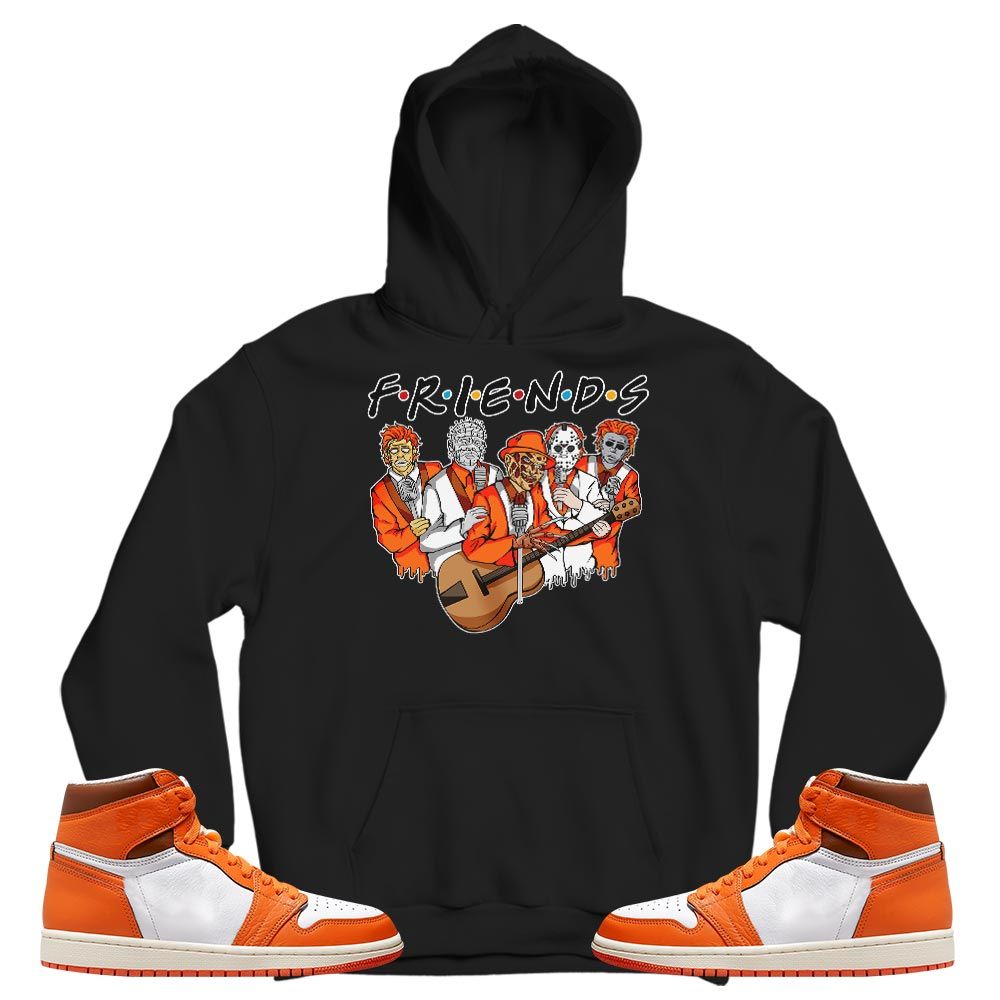 Friend Horror Drip Sneaker Shirt Match High OG Starfish 1s, Jordan 1 Retro High OG Starfish MKO T-Shirt