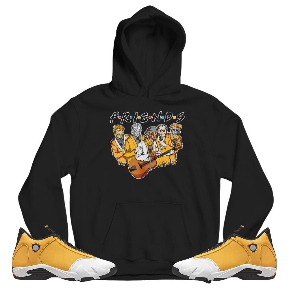 Friend Horror Drip Sneaker Shirt Match Light Ginger 14s, Jordan 14 Retro Light Ginger MKO T-Shirt