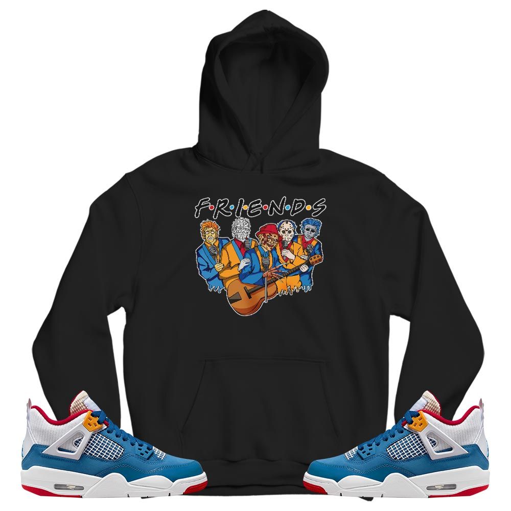 Friend Horror Drip Sneaker Shirt Match Messy Room 4s, Jordan 4 GS Messy Room MKO T-Shirt