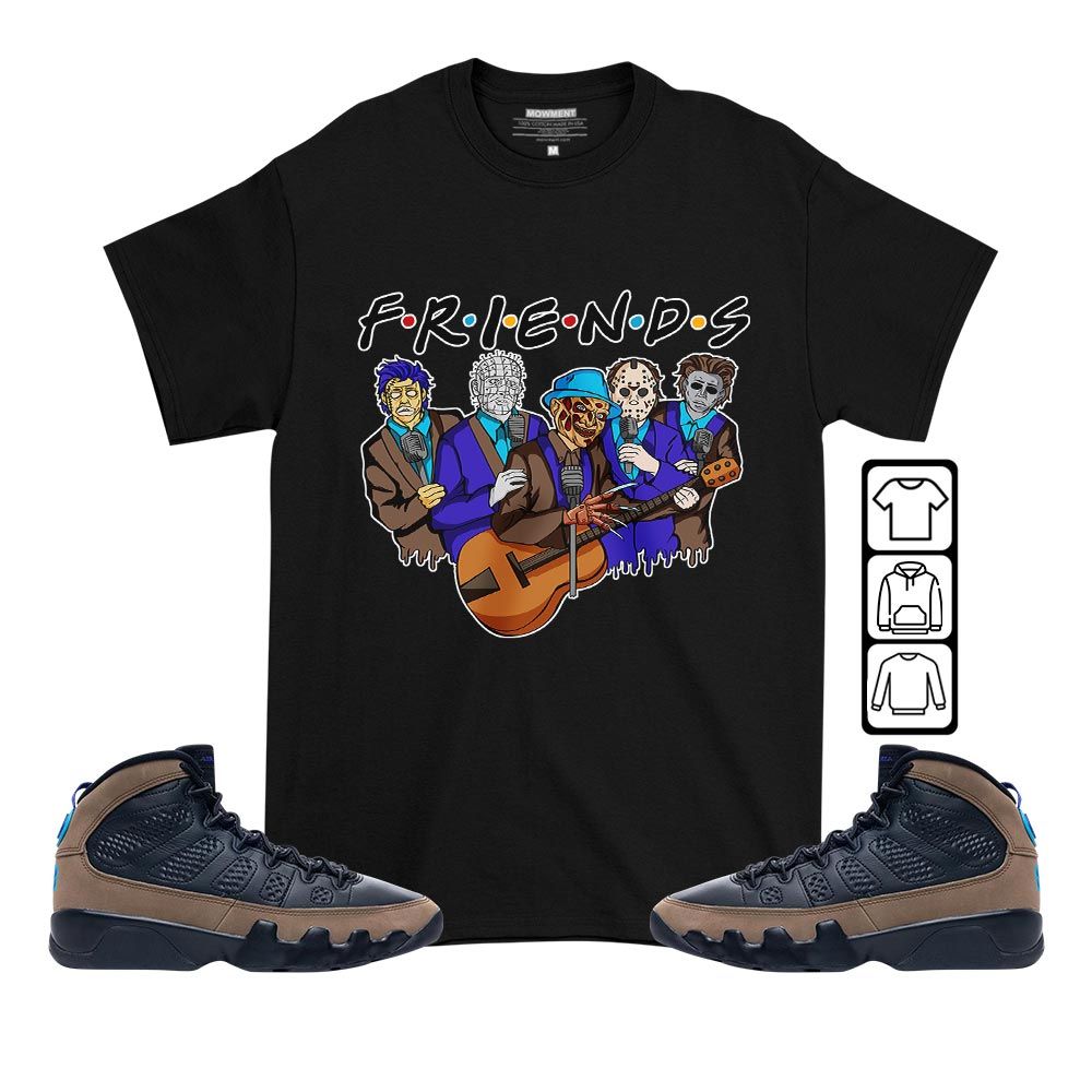 Friend Horror Drip Sneaker Shirt Match Olive Concord 9s, Jordan 9 Olive Concord MKO T-Shirt