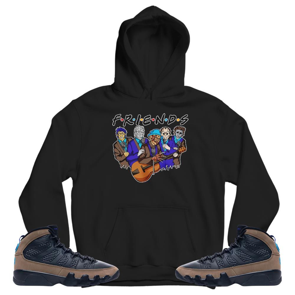 Friend Horror Drip Sneaker Shirt Match Olive Concord 9s, Jordan 9 Olive Concord MKO T-Shirt