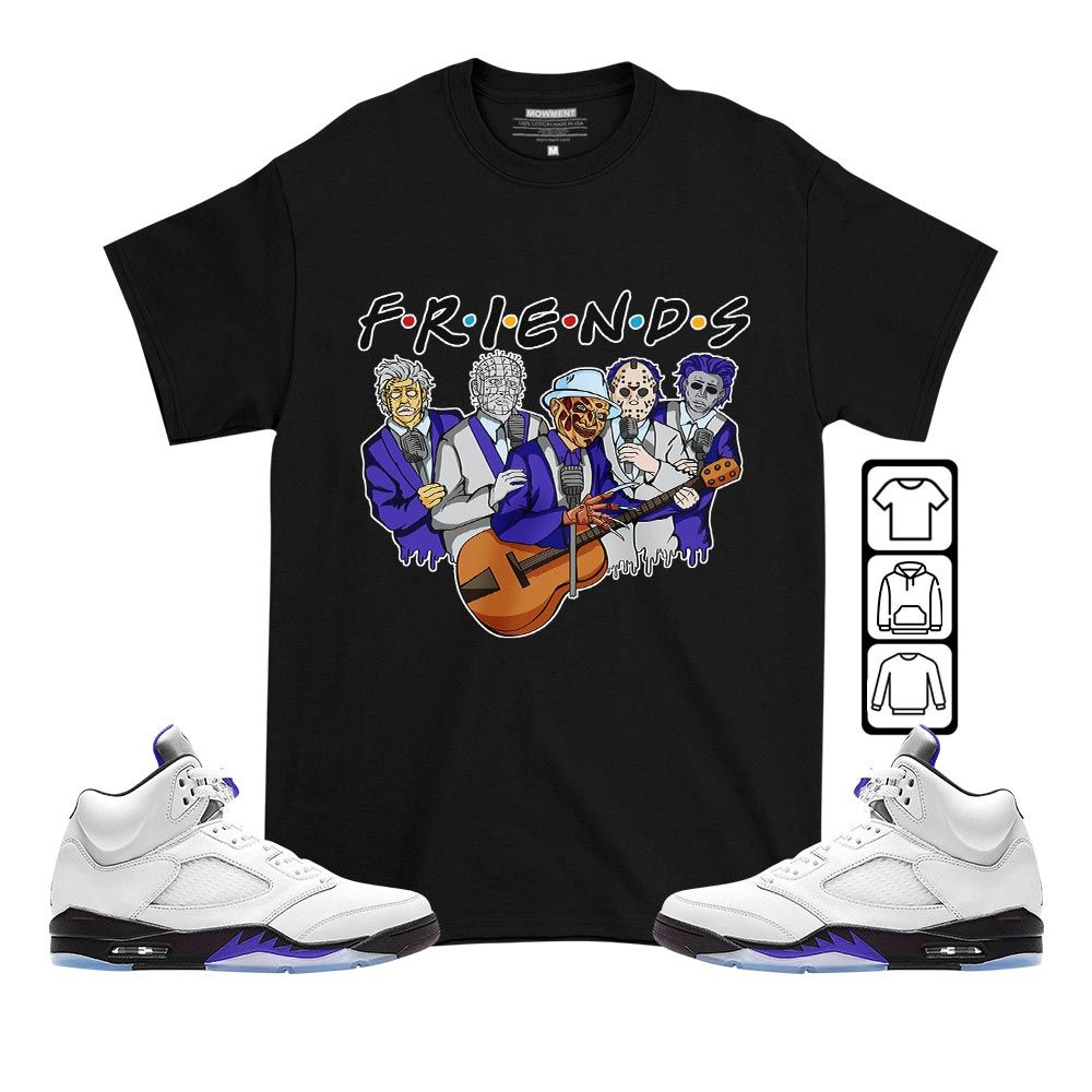 Friend Horror Drip Sneaker Shirt Match Retro Concord 5s, Jordan 5 Retro Concord MKO T-Shirt Friend Horror Drip Sneaker Shirt Match Retro Concord 5s, Jordan 5 Retro Concord MKO T-Shirt