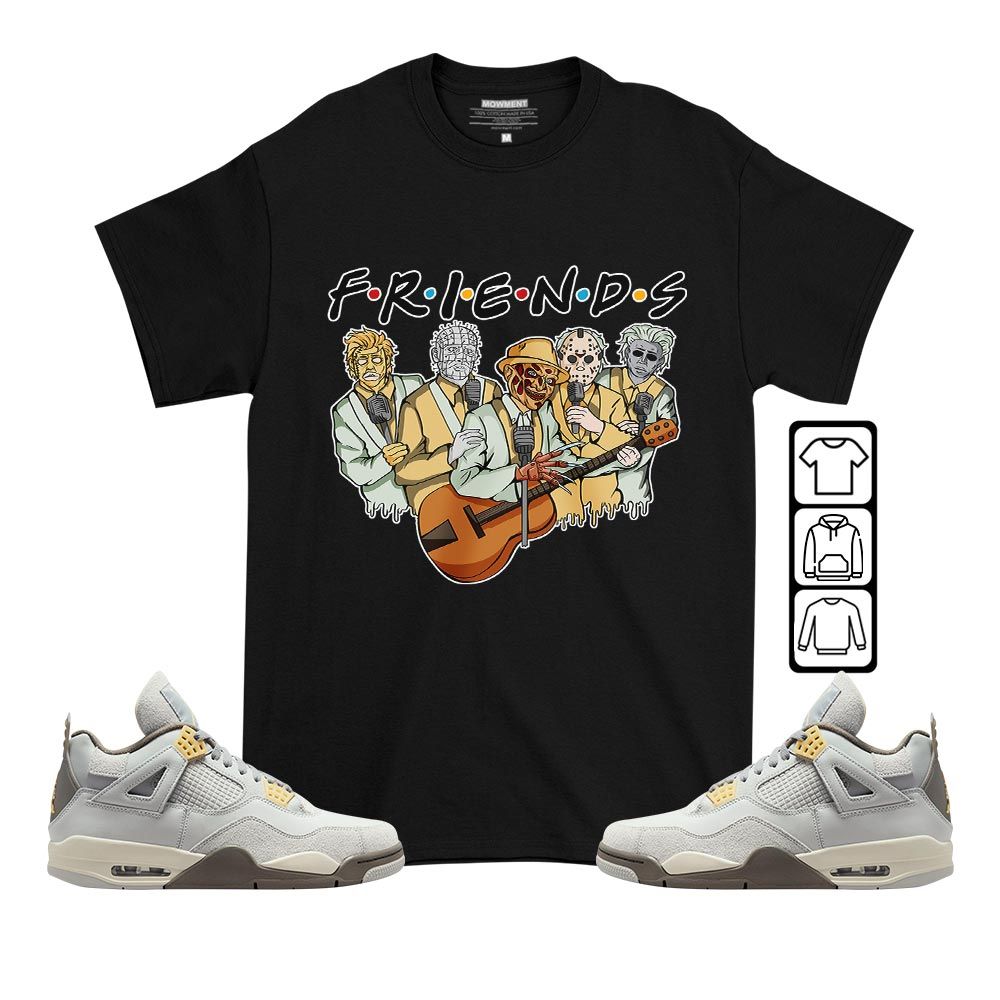 Friend Horror Drip Sneaker Shirt Match Retro Craft 4s, Jordan 4 Craft Photon Dust MKO T-Shirt Friend Horror Drip Sneaker Shirt Match Retro Craft 4s, Jordan 4 Craft Photon Dust MKO T-Shirt