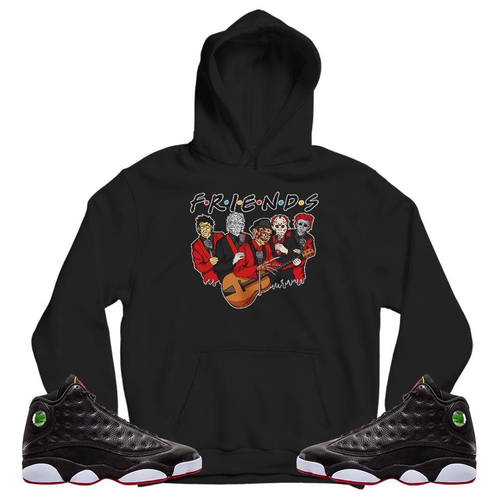 Friend Horror Drip Sneaker Shirt Match Retro Playoffs 13s, Jordan 13 Playoffs MKO T-Shirt