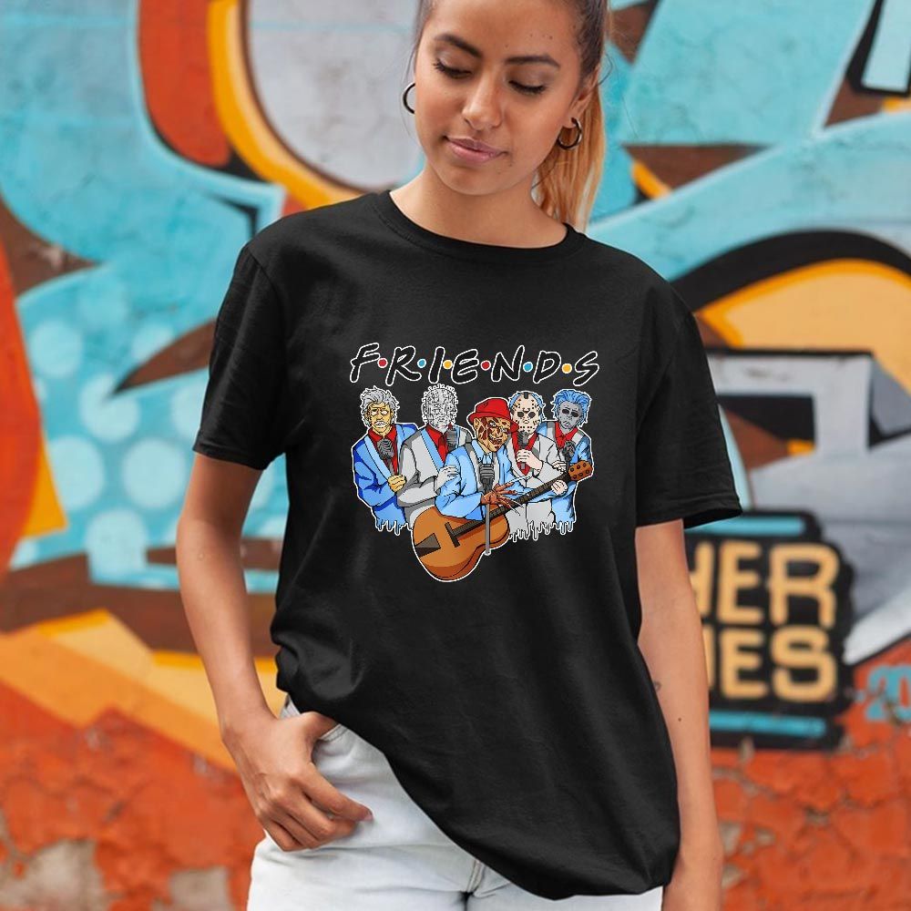 Friend Horror Drip Sneaker Shirt Match Retro University Blue 5s, Jordan 5 University Blue MKO T-Shirt Friend Horror Drip Sneaker Shirt Match Retro University Blue 5s, Jordan 5 University Blue MKO T-Shirt