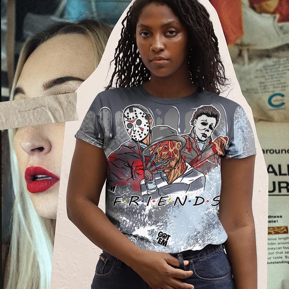 Friends Kill Movie Drip Sneaker Shirt Match Retro Cool Grey 6S, Jordan 6 Cool Grey Hoodie Sweatshirt Tee All Over Print MKO Shirt Friends Kill Movie Drip Sneaker Shirt Match Retro Cool Grey 6S, Jordan 6 Cool Grey Hoodie Sweatshirt Tee All Over Print MKO Shirt