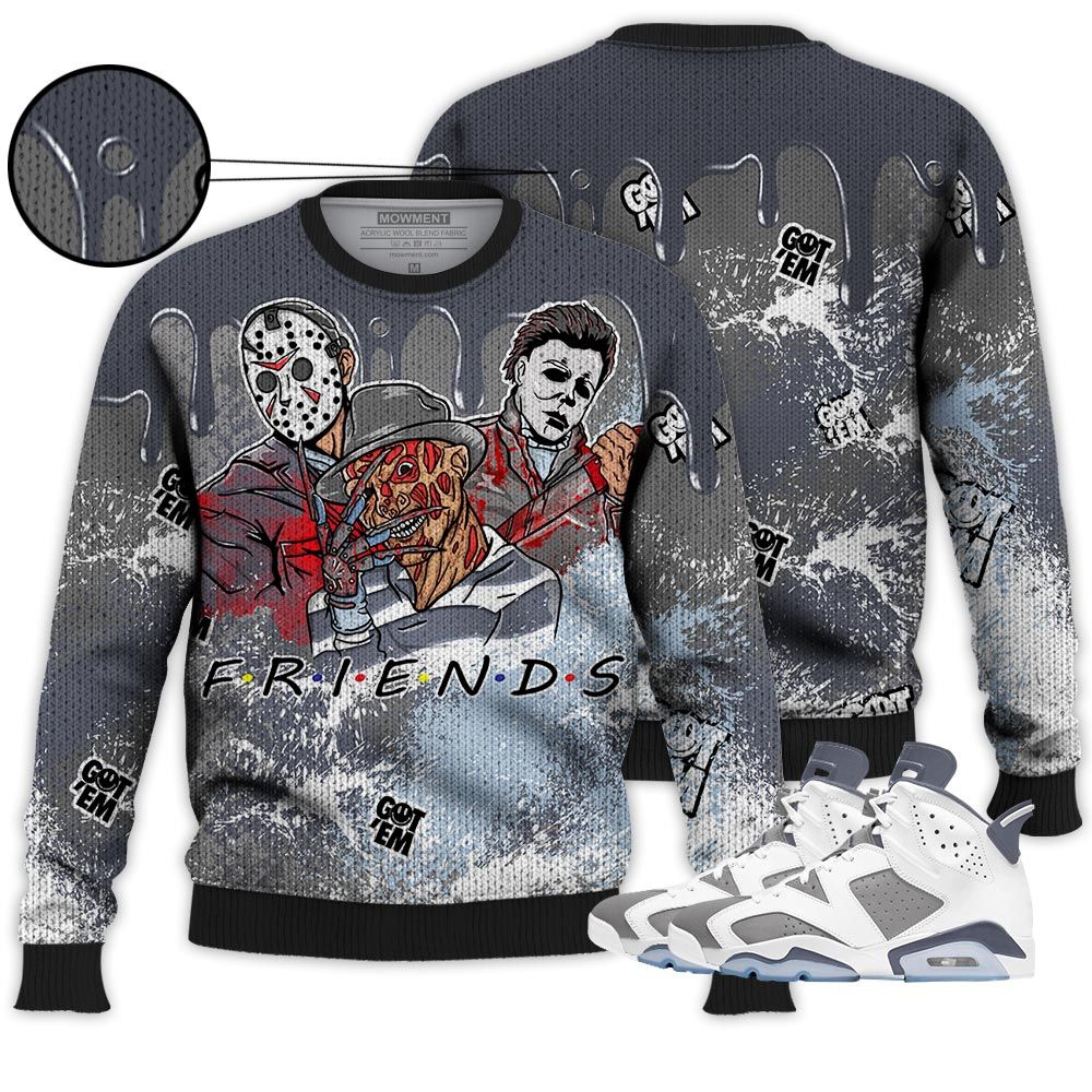 Friends Kill Movie Drip Sneaker Shirt Match Retro Cool Grey 6S, Jordan 6 Cool Grey Hoodie Sweatshirt Tee All Over Print MKO Shirt Friends Kill Movie Drip Sneaker Shirt Match Retro Cool Grey 6S, Jordan 6 Cool Grey Hoodie Sweatshirt Tee All Over Print MKO Shirt