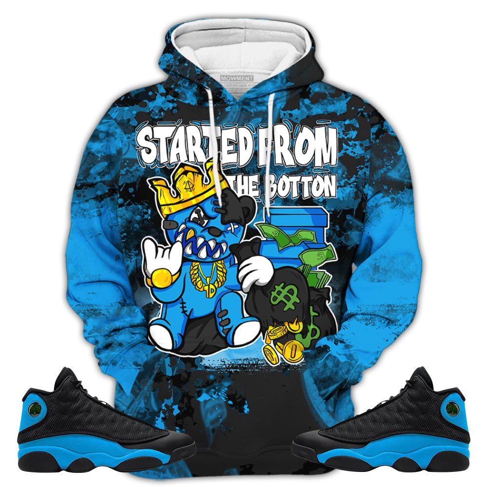 From Bottom Sneaker Shirt Match Black University Blue 13S, Jordan 13 Black University Blue 2022 Hoodie Sweatshirt Tee All Over Print MKO Shirt From Bottom Sneaker Shirt Match Black University Blue 13S, Jordan 13 Black University Blue 2022 Hoodie Sweatshirt Tee All Over Print MKO Shirt