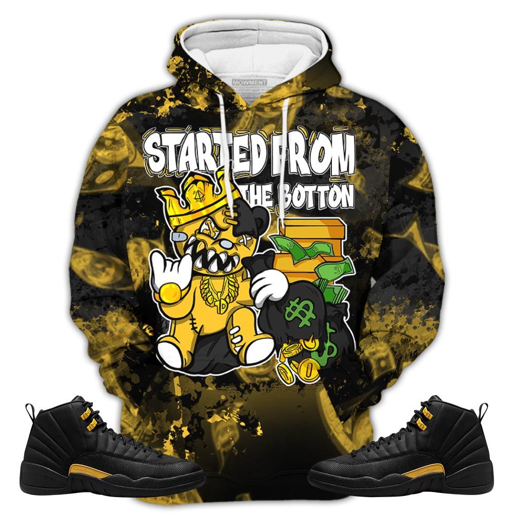 From The Botton Sneaker Shirt Match Black Taxi 12S, Jordan 12 Retro Black Taxi Hoodie Sweatshirt Tee All Over Print MKO Shirt From The Botton Sneaker Shirt Match Black Taxi 12S, Jordan 12 Retro Black Taxi Hoodie Sweatshirt Tee All Over Print MKO Shirt