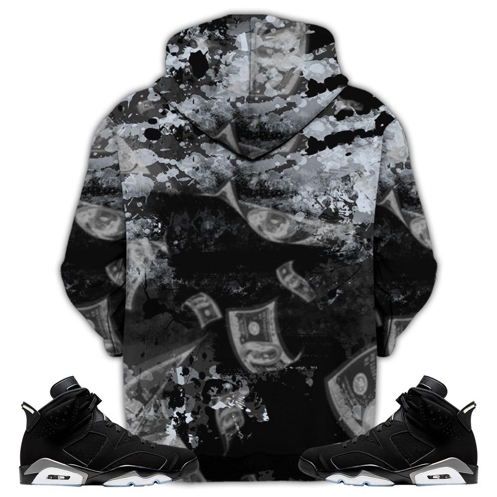 From The Bottonunisex Sneaker Shirt Match Black Chrome 6S, Jordan 6 Black Chrome Hoodie Sweatshirt Tee All Over Print MKO Shirt