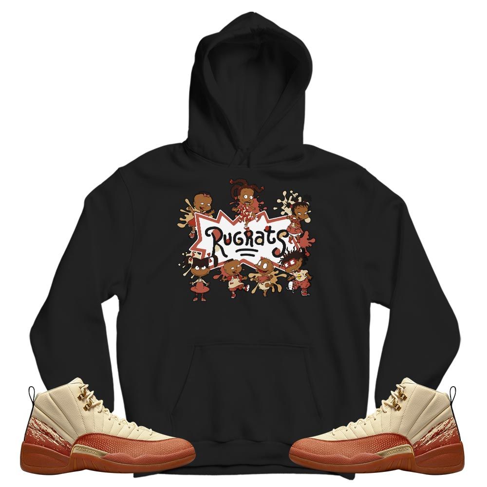 Funny Cartoon 90s Kids Melanin Sneaker Shirt Match Eastside Golf 12s, Jordan 12 Retro Eastside Golf MKO T-Shirt