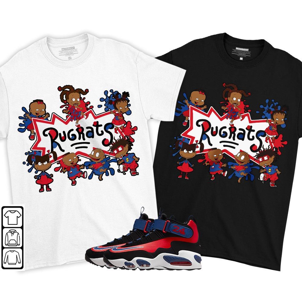 Funny Cartoon 90s Kids Melanin Sneaker Shirt Match Max 1 Navy Red Black, Air Griffey Max 1 Black Red Navy Blue MKO T-Shirt Funny Cartoon 90s Kids Melanin Sneaker Shirt Match Max 1 Navy Red Black, Air Griffey Max 1 Black Red Navy Blue MKO T-Shirt