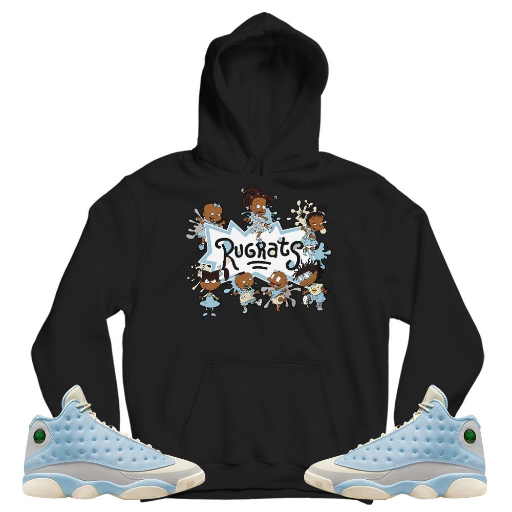 Funny Cartoon 90s Kids Melanin Sneaker Shirt Match SoleFly 13s, Jordan 13 Retro SoleFly MKO T-Shirt