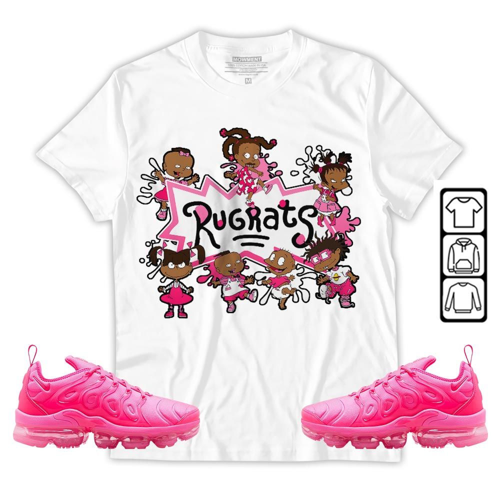 Funny Cartoon 90s Sneaker Shirt Match Plus Triple Pink, Air VaporMax Plus Triple Pink MKO T-Shirt Funny Cartoon 90s Sneaker Shirt Match Plus Triple Pink, Air VaporMax Plus Triple Pink MKO T-Shirt