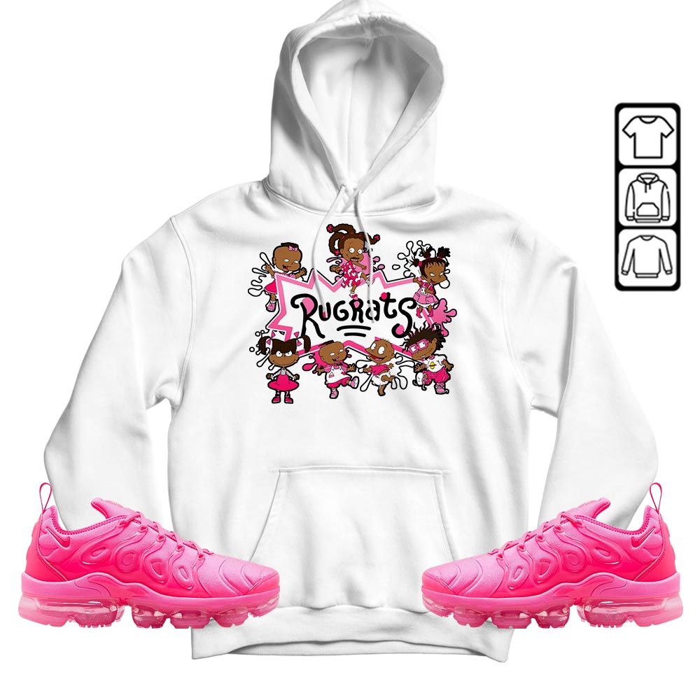 Funny Cartoon 90s Sneaker Shirt Match Plus Triple Pink, Air VaporMax Plus Triple Pink MKO T-Shirt