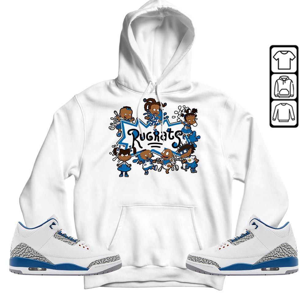 Funny Cartoon 90s Sneaker Shirt Match Wizards 3s, Jordan Retro 3 Wizards MKO T-Shirt