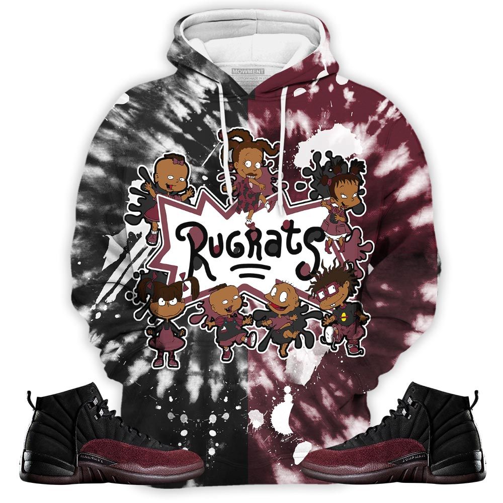 Funny Cartoon 90S Tiedye Sneaker Shirt Match Burgundy Crush 12S, Jordan 12 A Ma Maniere Hoodie Sweatshirt Tee All Over Print MKO Shirt Funny Cartoon 90S Tiedye Sneaker Shirt Match Burgundy Crush 12S, Jordan 12 A Ma Maniere Hoodie Sweatshirt Tee All Over Print MKO Shirt