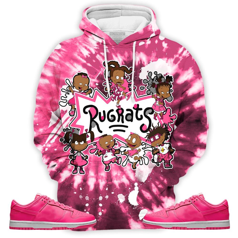Funny Cartoon 90S Tiedye Sneaker Shirt Match Dunk Low Hyper Pink, Dunk Low Hot Pink Hoodie Sweatshirt Tee All Over Print MKO Shirt Funny Cartoon 90S Tiedye Sneaker Shirt Match Dunk Low Hyper Pink, Dunk Low Hot Pink Hoodie Sweatshirt Tee All Over Print MKO Shirt