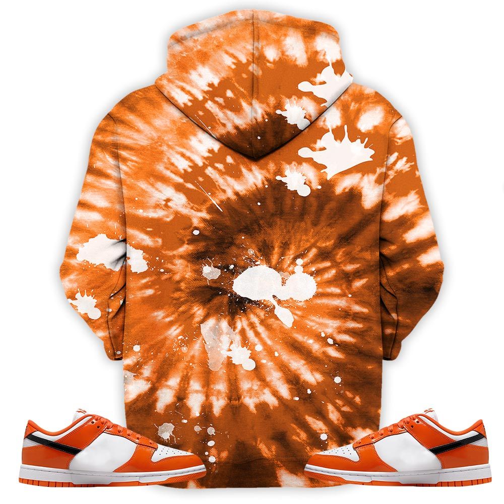 Funny Cartoon 90S Tiedye Sneaker Shirt Match Dunk Low Orange Black, Dunk Low Patent Halloween Hoodie Sweatshirt Tee All Over Print MKO Shirt