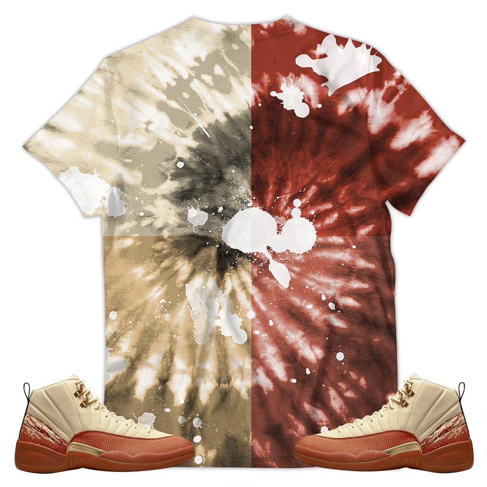 Funny Cartoon 90S Tiedye Sneaker Shirt Match Eastside Golf 12S, Jordan 12 Retro Eastside Golf Hoodie Sweatshirt Tee All Over Print MKO Shirt