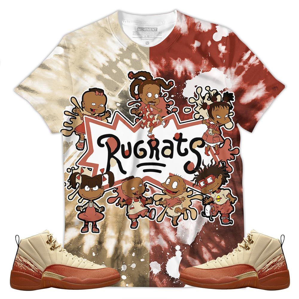 Funny Cartoon 90S Tiedye Sneaker Shirt Match Eastside Golf 12S, Jordan 12 Retro Eastside Golf Hoodie Sweatshirt Tee All Over Print MKO Shirt