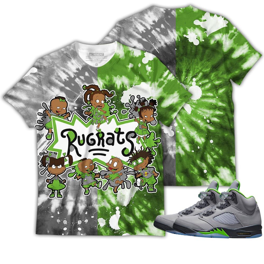 Funny Cartoon 90S Tiedye Sneaker Shirt Match Green Bean 5S, Jordan 5 Retro Green Bean Hoodie Sweatshirt Tee All Over Print MKO Shirt Funny Cartoon 90S Tiedye Sneaker Shirt Match Green Bean 5S, Jordan 5 Retro Green Bean Hoodie Sweatshirt Tee All Over Print MKO Shirt