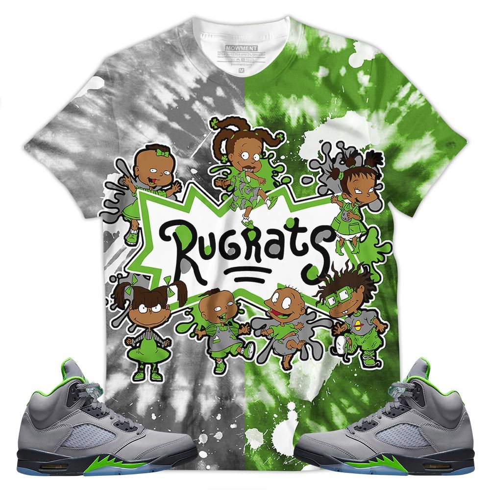Funny Cartoon 90S Tiedye Sneaker Shirt Match Green Bean 5S, Jordan 5 Retro Green Bean Hoodie Sweatshirt Tee All Over Print MKO Shirt Funny Cartoon 90S Tiedye Sneaker Shirt Match Green Bean 5S, Jordan 5 Retro Green Bean Hoodie Sweatshirt Tee All Over Print MKO Shirt