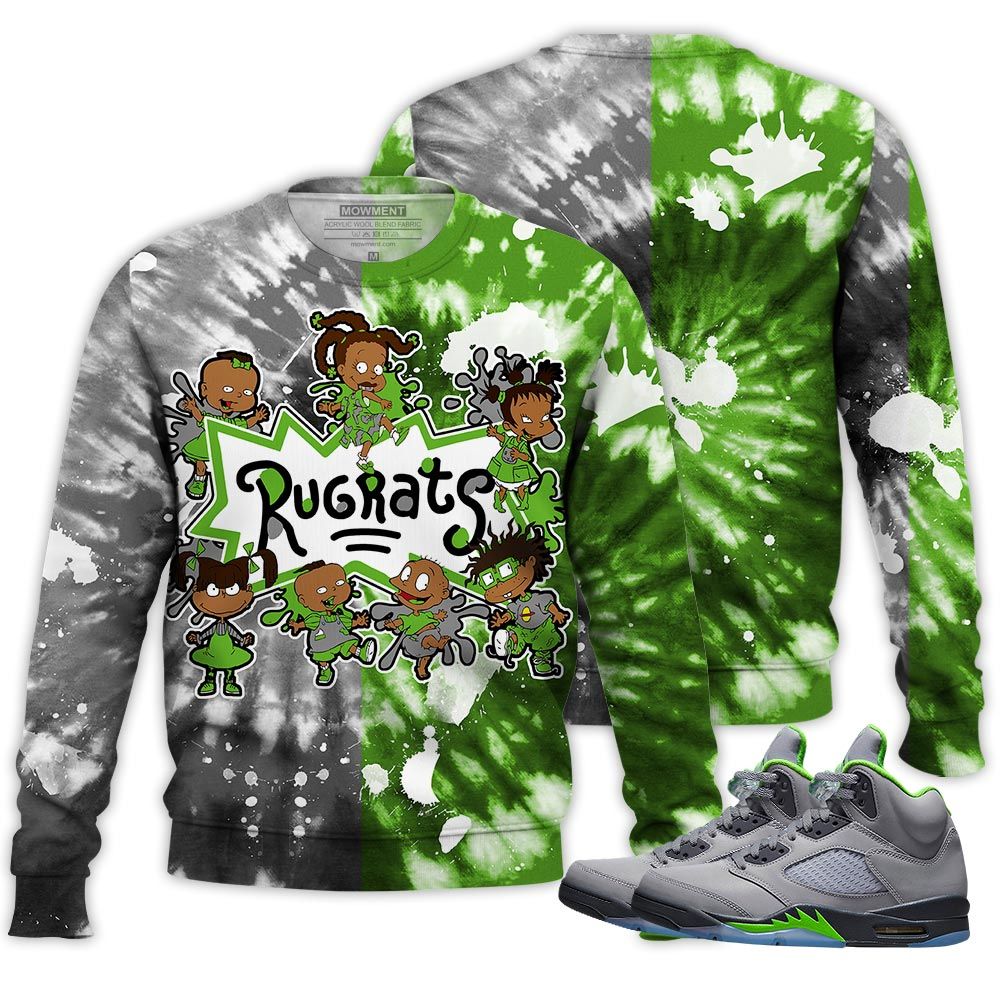 Funny Cartoon 90S Tiedye Sneaker Shirt Match Green Bean 5S, Jordan 5 Retro Green Bean Hoodie Sweatshirt Tee All Over Print MKO Shirt Funny Cartoon 90S Tiedye Sneaker Shirt Match Green Bean 5S, Jordan 5 Retro Green Bean Hoodie Sweatshirt Tee All Over Print MKO Shirt