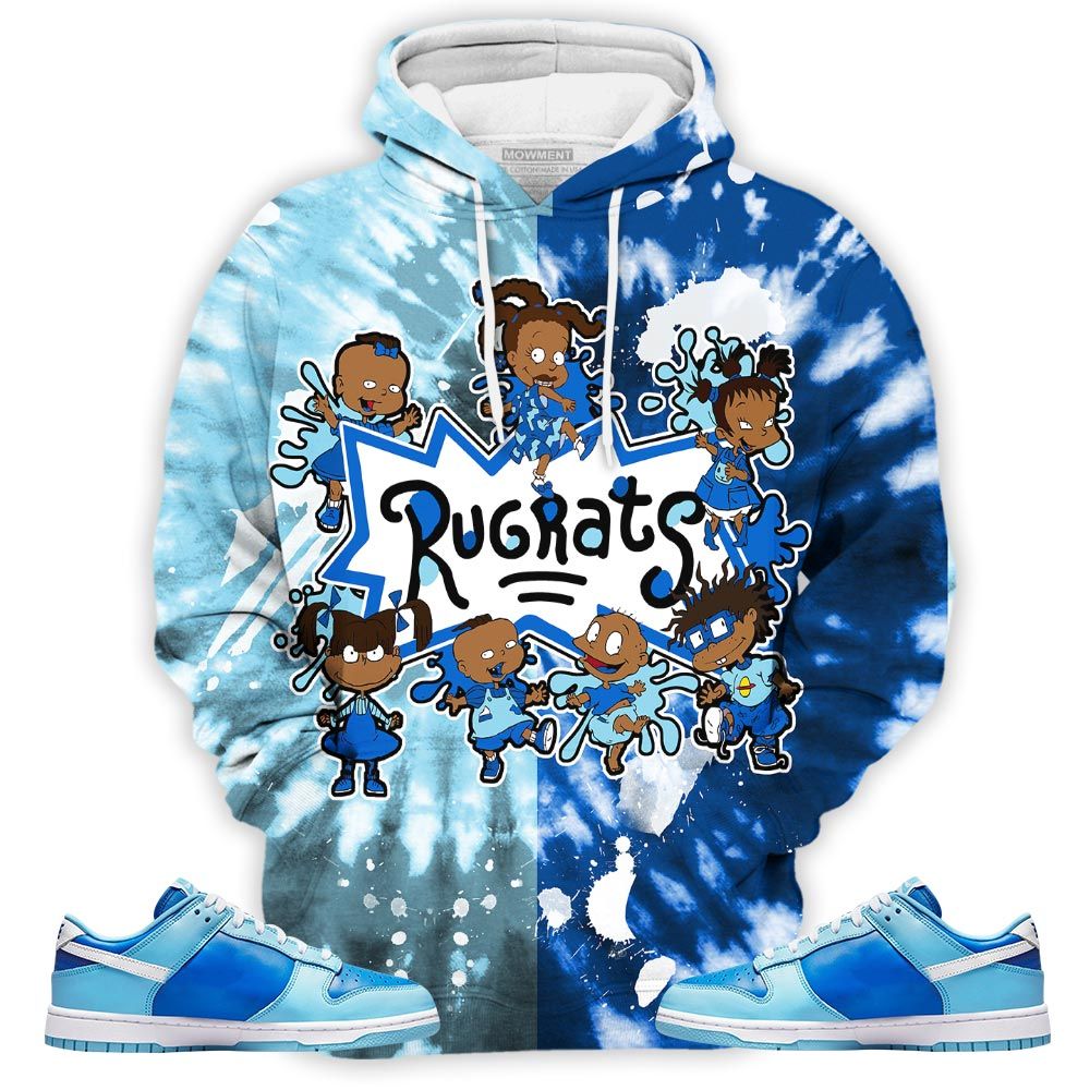 Funny Cartoon 90S Tiedye Sneaker Shirt Match Low Argon 2022, Dunk Low Argon Hoodie Sweatshirt Tee All Over Print MKO Shirt