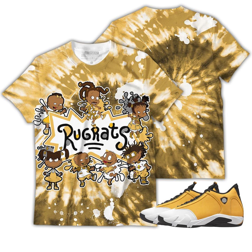 Funny Cartoon 90S Tiedye Sneaker Shirt Match Retro Ginger 14S, Jordan 14 Retro Light Ginger Hoodie Sweatshirt Tee All Over Print MKO Shirt Funny Cartoon 90S Tiedye Sneaker Shirt Match Retro Ginger 14S, Jordan 14 Retro Light Ginger Hoodie Sweatshirt Tee All Over Print MKO Shirt