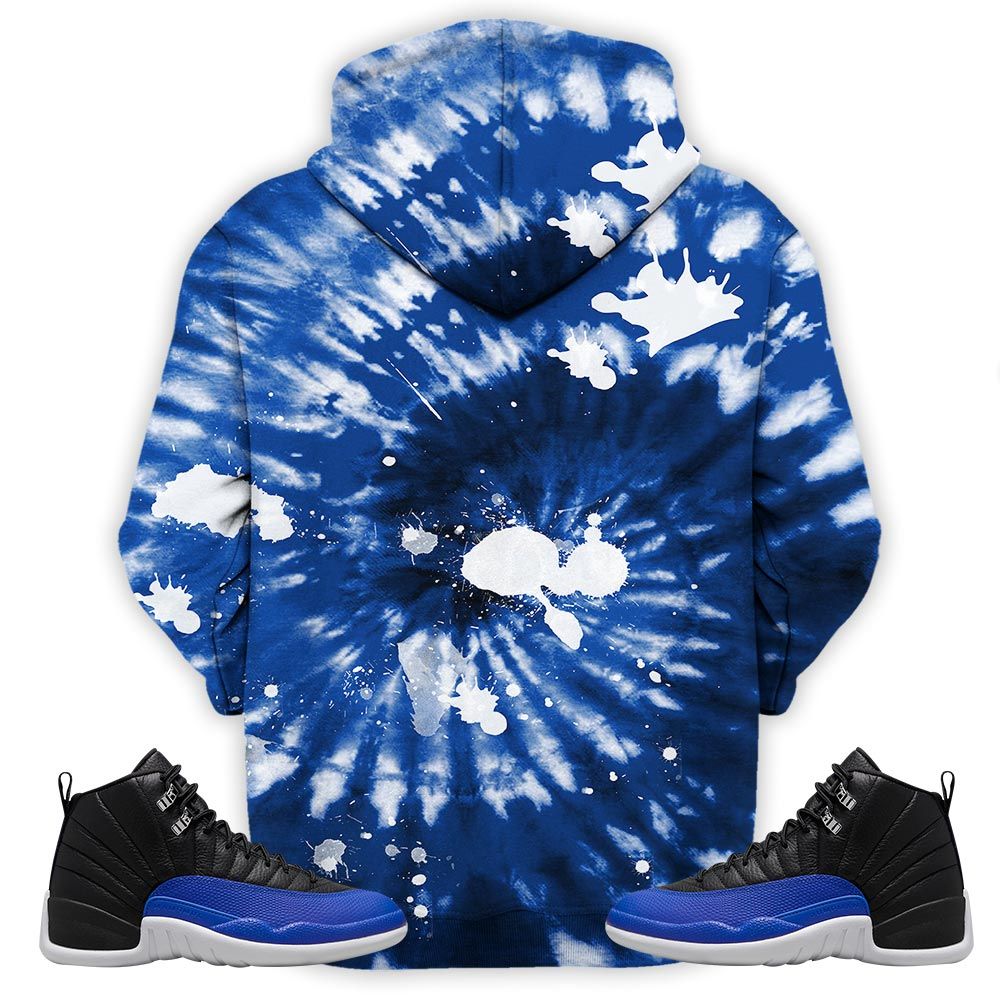 Funny Cartoon 90S Tiedye Sneaker Shirt Match Retro Hyper Royal 12S, Jordan 12 Hyper Royal Hoodie Sweatshirt Tee All Over Print MKO Shirt Funny Cartoon 90S Tiedye Sneaker Shirt Match Retro Hyper Royal 12S, Jordan 12 Hyper Royal Hoodie Sweatshirt Tee All Over Print MKO Shirt