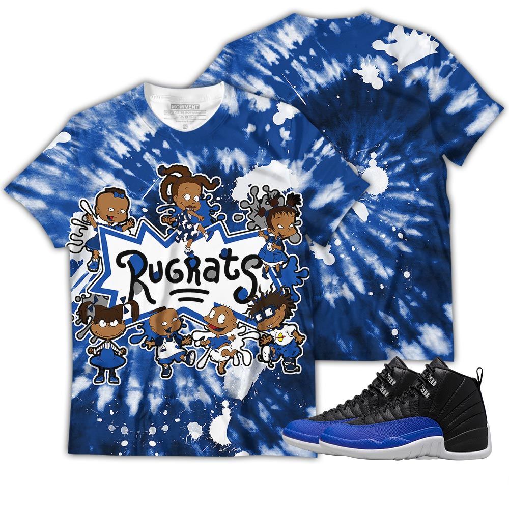 Funny Cartoon 90S Tiedye Sneaker Shirt Match Retro Hyper Royal 12S, Jordan 12 Hyper Royal Hoodie Sweatshirt Tee All Over Print MKO Shirt Funny Cartoon 90S Tiedye Sneaker Shirt Match Retro Hyper Royal 12S, Jordan 12 Hyper Royal Hoodie Sweatshirt Tee All Over Print MKO Shirt