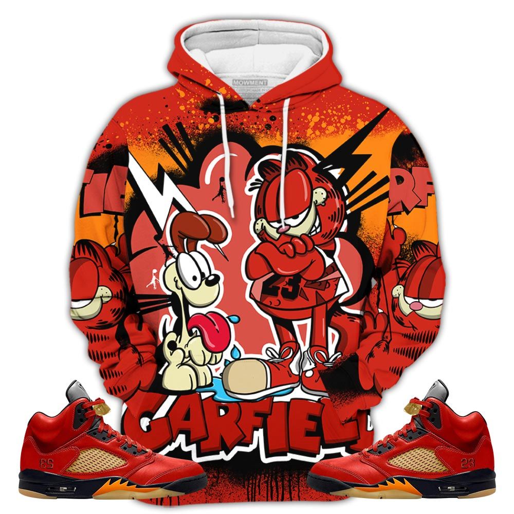 Funny Garfield Odie Sneaker Shirt Match 5 Dunk On Mars, Jordan 5 Mars For Her Hoodie Sweatshirt Tee All Over Print MKO Shirt Funny Garfield Odie Sneaker Shirt Match 5 Dunk On Mars, Jordan 5 Mars For Her Hoodie Sweatshirt Tee All Over Print MKO Shirt