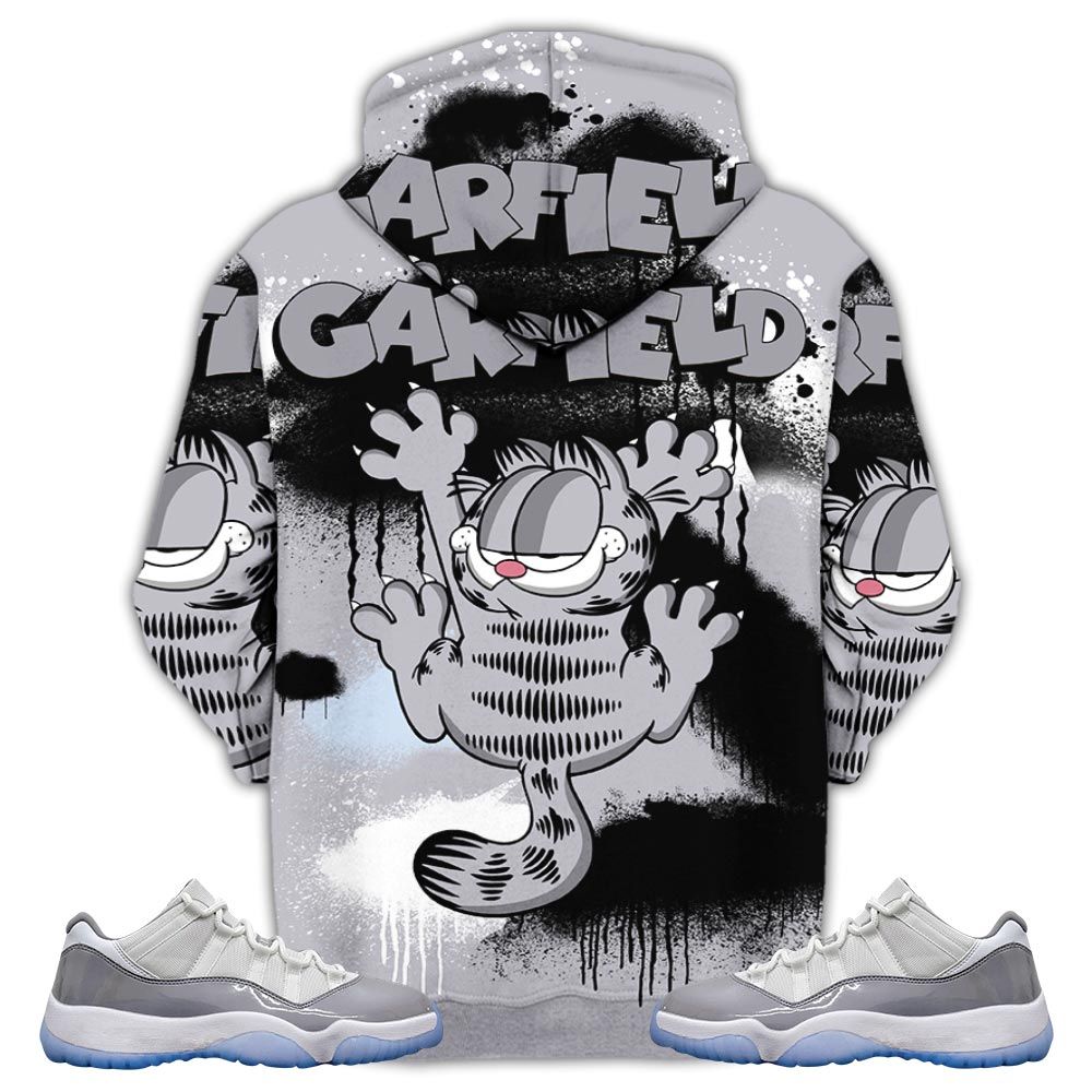 Funny Garfield Odie Sneaker Shirt Match Cement Grey 11S, Jordan 11 Low Cement Grey Hoodie Sweatshirt Tee All Over Print MKO Shirt Funny Garfield Odie Sneaker Shirt Match Cement Grey 11S, Jordan 11 Low Cement Grey Hoodie Sweatshirt Tee All Over Print MKO Shirt