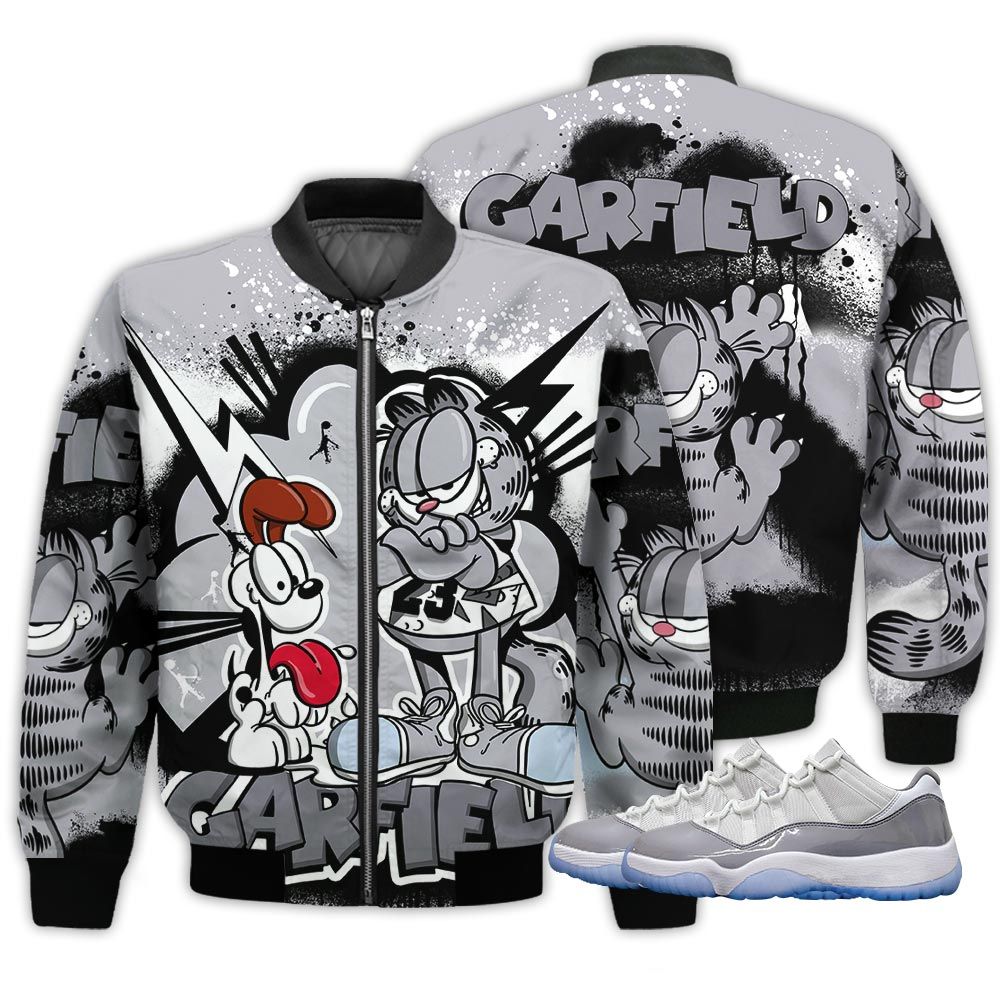 Funny Garfield Odie Sneaker Shirt Match Cement Grey 11S, Jordan 11 Low Cement Grey Hoodie Sweatshirt Tee All Over Print MKO Shirt Funny Garfield Odie Sneaker Shirt Match Cement Grey 11S, Jordan 11 Low Cement Grey Hoodie Sweatshirt Tee All Over Print MKO Shirt