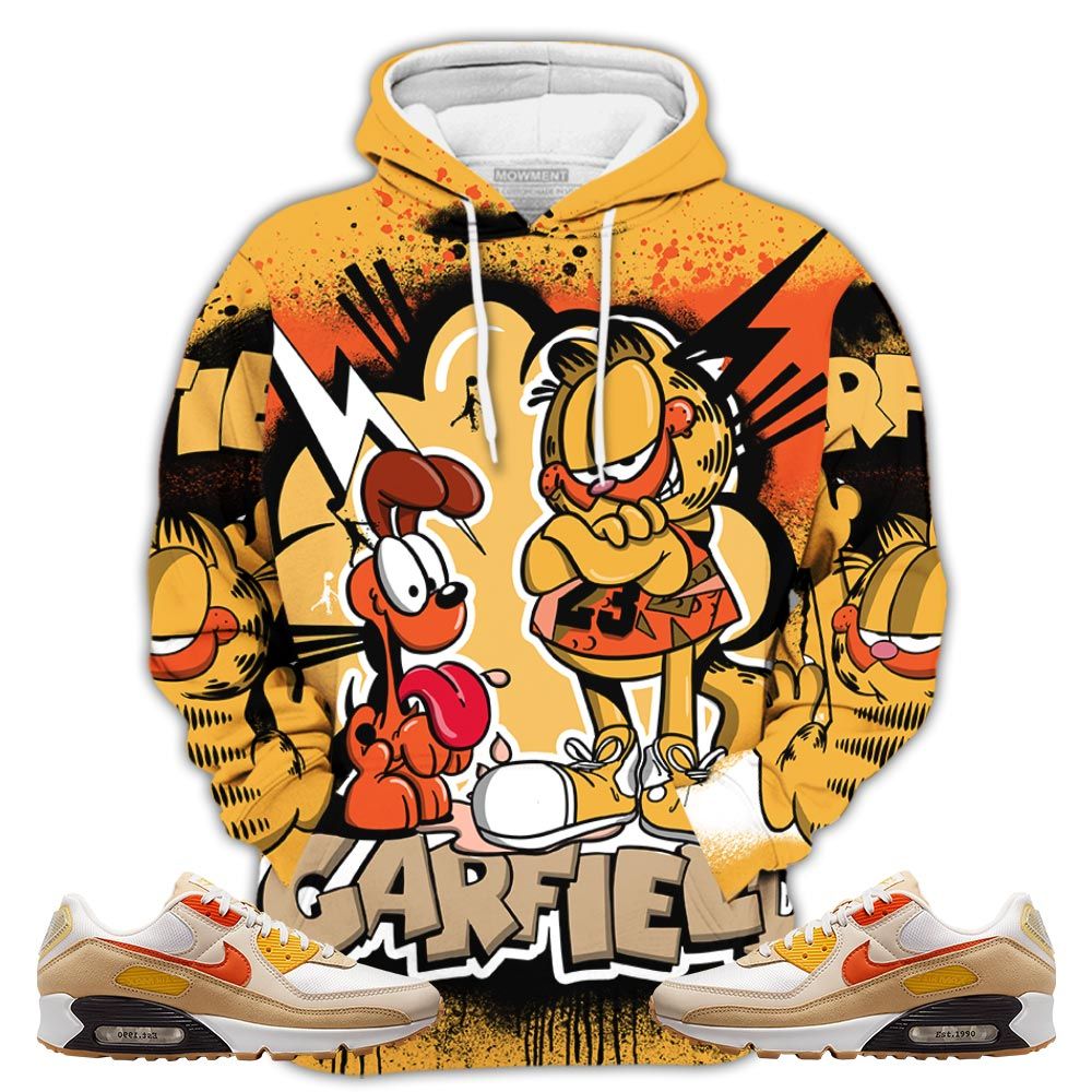 Funny Garfield Odie Sneaker Shirt Match Max 90 Barometer, Air Max 90 Air Pressure Hoodie Sweatshirt Tee All Over Print MKO Shirt Funny Garfield Odie Sneaker Shirt Match Max 90 Barometer, Air Max 90 Air Pressure Hoodie Sweatshirt Tee All Over Print MKO Shirt