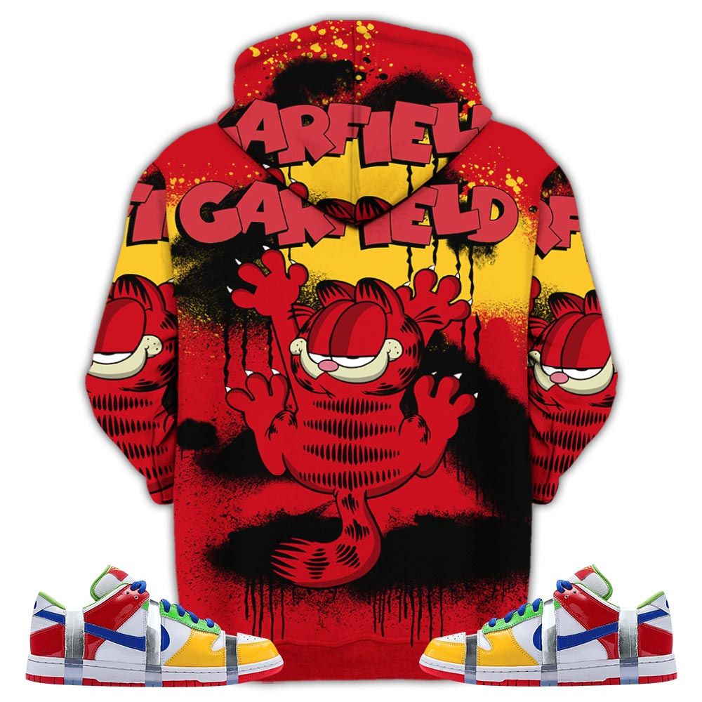 Funny Garfield Odie Sneaker Shirt Match Sb Dunk Low Ebay, Sb Dunk Low Sandy Hoodie Sweatshirt Tee All Over Print MKO Shirt